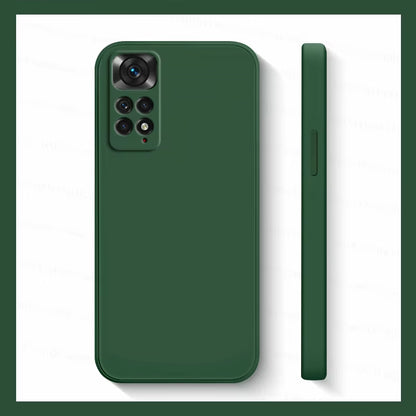 Case for Xiaomi Redmi Note 11S Cases Xiaomi Redmi Note 11S 10 11 12 13 Pro plus 5G Cover Shockproof Liquid Silicone Phone Cover